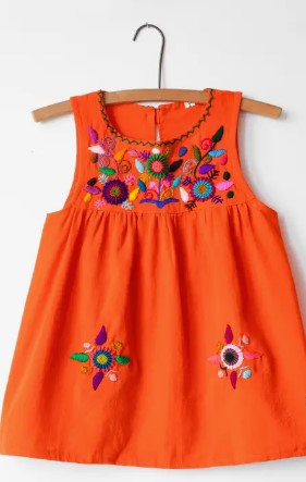 Guatemalan - Jardinita Dress
