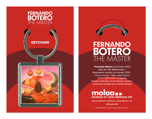 Fernando Botero: El Maestro exhibition - Keychain