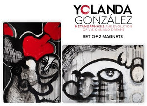 Yolanda Gonzalez Exhibition - Magnet Set