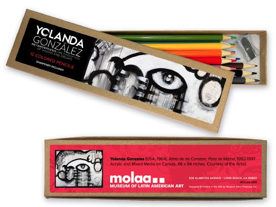 Yolanda Gonzalez Exhibition - Colored Pencil Case