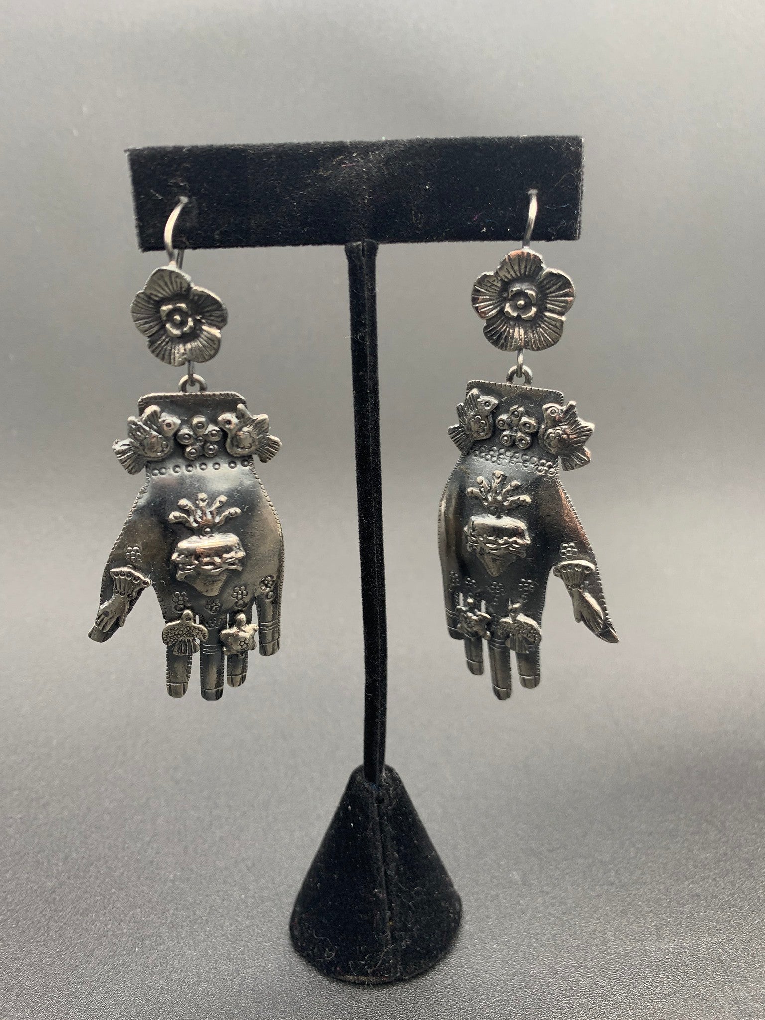 Federico Jimenez - Hand Chandelier Earrings