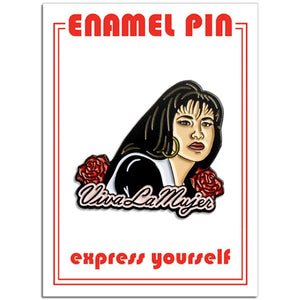 Selena Enamel Pin
